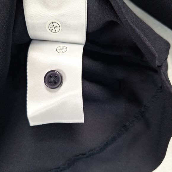 Lark & Ro Womens Size O Black Long Sleeve Pullover Blouse Top Shirt - Picture 6 of 11